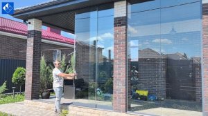 Безрамное остекление