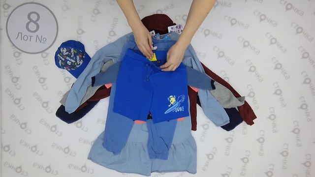 LIDL children mix 8. Цена за кг: 11 евро, сток одежда оптом смотреть онлайн