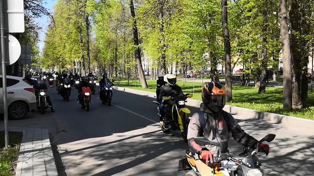 Открытие мотосезона в  Перми 2025