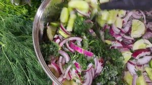 Салат из огурцов "Нежинский" на зиму!!!👍👍👍 Cucumber salad "Ne