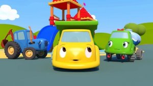 Синий трактор - Машинный монстр 🚜 Развивающие мультф?