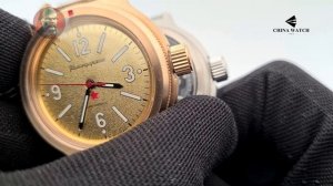 ЛЕГЕНДАРНЫЕ БРОНЗОВЫЕ ЧАСЫ ВОСТОК АМФИБИЯ КОМАНДИРСК