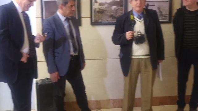 Лев Тарнопольский на открытии выставки "Мы из Беларуси" смотреть онлайн