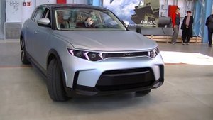 Электромобиль E-Neva в движении, видео 3, 2023 год