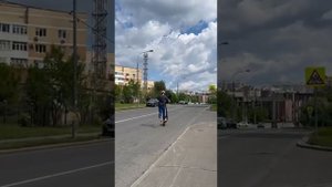 Стант на электросамокате/нарезка/kugoo g3 pro стант