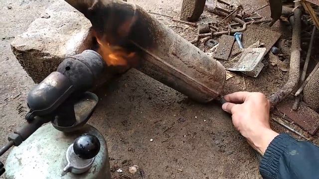 Не тянет скутер, забитый глушитель. смотреть онлайн