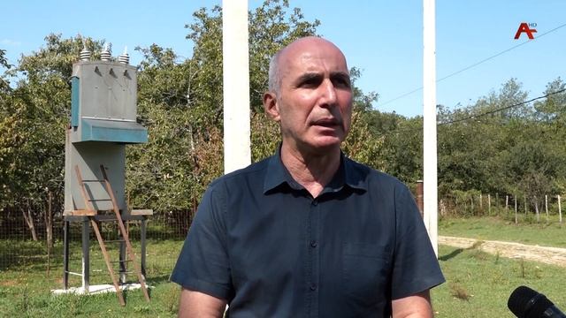 В Лыхны идут работы по строительству высоковольтных ? смотреть онлайн