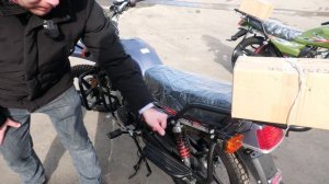 Мопед CROSSTRACK. Быстрый обзор.