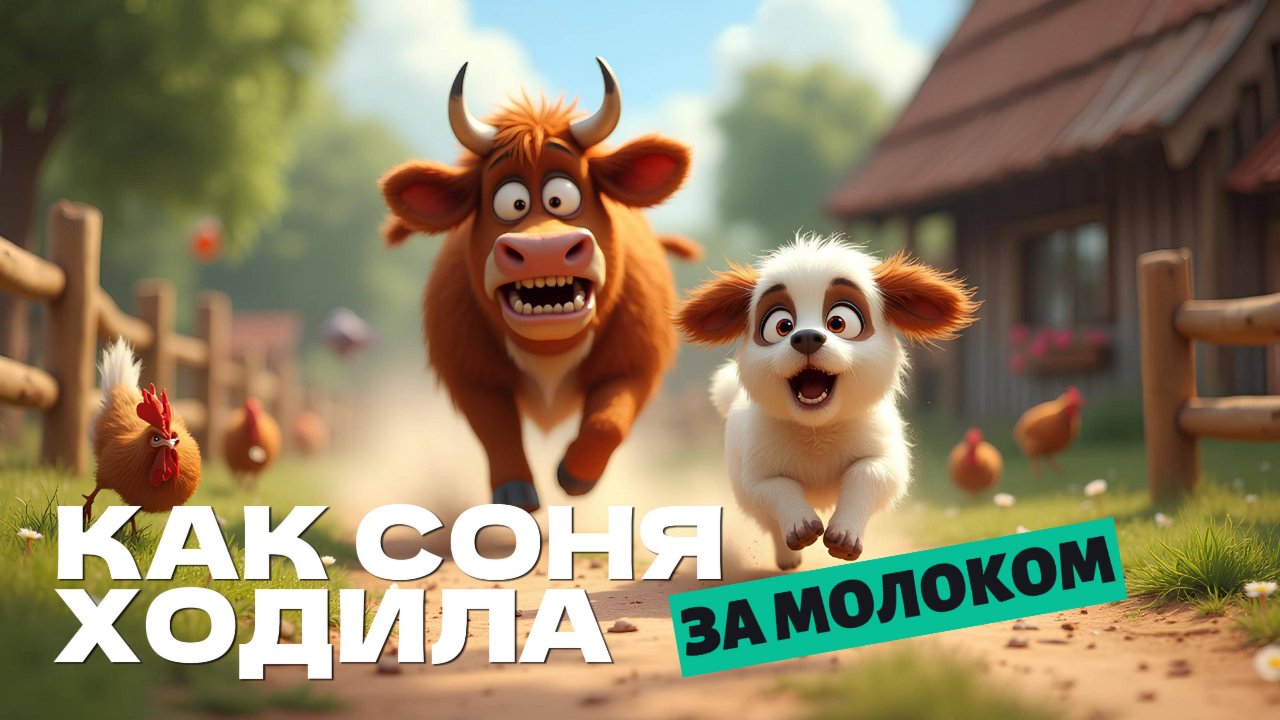 Как Соня ходила за молоком 🐶🥛 | Весёлый мультфильм для детей🎬