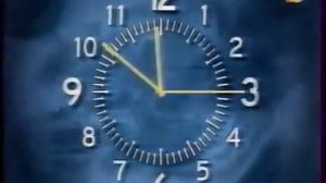 Часы ОРТ с жёлтыми стрелками (1.01.1997 — 1999)