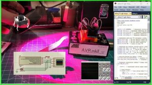Attiny13 button stop RGB