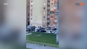 Последствия взрыва газа в многоэтажном доме в Ставрополе