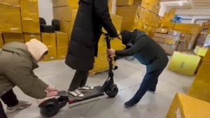 Испытание на тягу электросамокат ikingi Gorilla G1 Pro