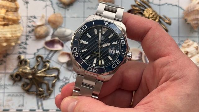 Обзор часов TAG Heuer Aquaracer WAY201B.BA0927 смотреть онлайн