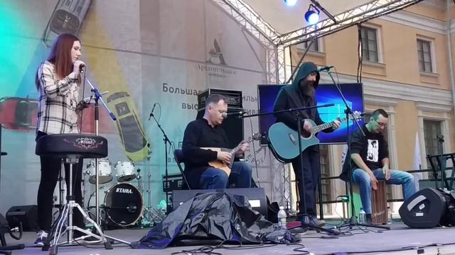 Жатва-Там,где небо(акустика на фестивале Автокультура в Архангельском) смотреть онлайн