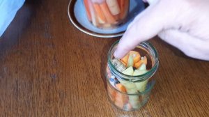 Очень вкусная квашеная морковка