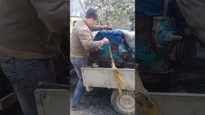 Установка мотора на трактор юмз 6