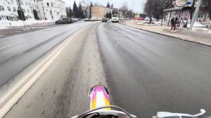 ПОКАТУШКА ПО ГОРОДУ НА ПИТБАЙКАХ! ЛЮТЫЙ СТАНТ!?ПОРВАЛА