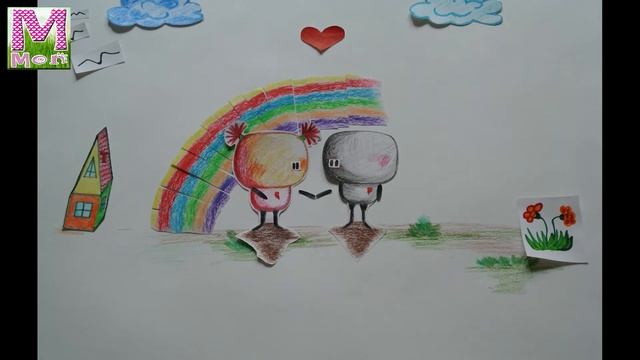 МУЛЬТФИЛЬМ ПРО ЛЮБОВЬ)))❤❀❤ // Cartoon about Love❤❀❤❤❀❤❤❀❤❤❀❤ смотреть онлайн