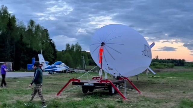 Подготовка к летным испытаниям беспилотного дирижабля