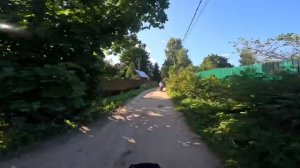 Поймал мотобат на питбайке /неудачная погоня