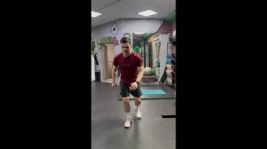 8. Прыжок на 1 ноге