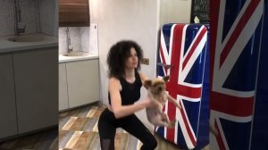 Лана Блог / Снимаем смешные ролики / Актриса Лана Крымова / Спорт в самоизоляции / Сидим дома