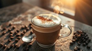 Сливочная пенка, крепкий эспрессо и молочная нежность — Ваш идеальный Капучино за считанные минуты!