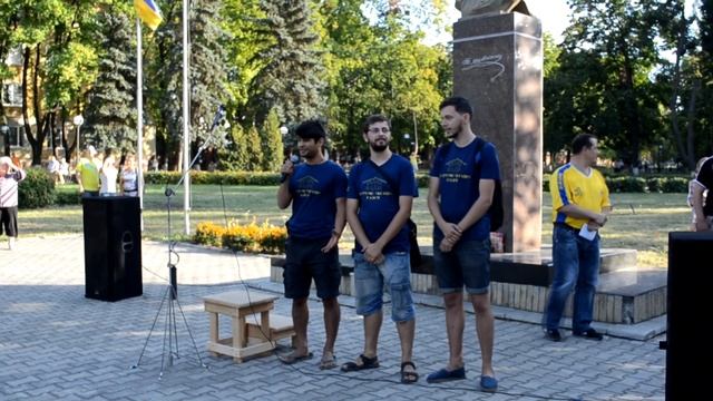 Краматорск. Вече, Шествие 13.09.2014 смотреть онлайн