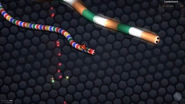 Новый мод ТРоль /\Slither.io смотреть онлайн
