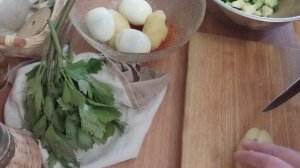 Мой первый весенний салат/Болталка/Красота у дома