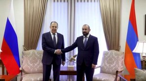 С.Лавров и А.Мирзоян, Ереван, 21 мая 2025 года
