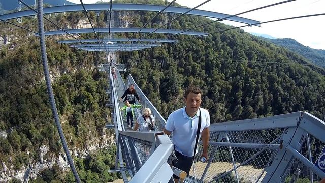 Сочи, СкайПарк, аттракцион MegaTroll