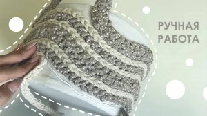 DIY! 🧶 СВЯЗАЛА КОРЗИНУ ИЗ ОСТАТКОВ ПРЯЖИ — ПОЛУЧИЛОСЬ ИДЕАЛЬНО! 😍 ЛУЧШАЯ ИДЕЯ ДЛЯ ДОМА