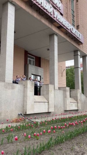 Торжественная линейка, приуроченная к 52-летию АлтГУ