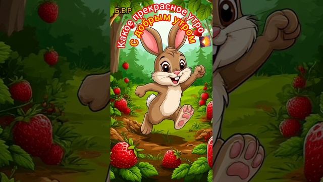 Какое прекрасное утро, доброе утро!