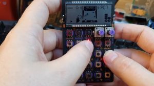 Аркадный синтезатор. Teenage Engineering Pocket Operator Arcade PO-20. Первые впечатления