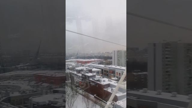 Колесо обозрения "Солнце Москвы". Высота 140 м. На данный момент самое высокое в Европе. смотреть онлайн