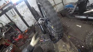 УСТАНОВИЛ 19ое КОЛЕСО ОТ КИТАЙСКОГО ЭНДУРО НА ВОСХОД/З?