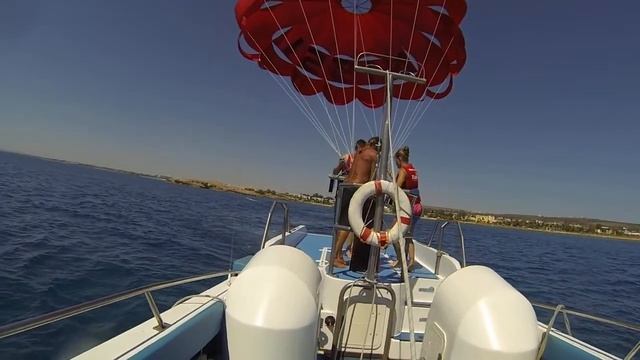 Cyprus, Aya Napa.Кипр,Айя Напа, Парашют. смотреть онлайн