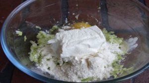 Кабачковая запеканка с творогом