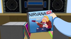 Гриффины Стьюи и Курт Кобейн