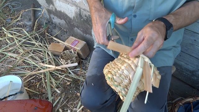 Плетение из рогоза. смотреть онлайн