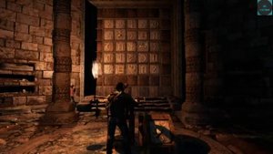 Uncharted 3 Древняя викторина Головоломка с иероглифами в склепе