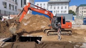 Гусеничный экскаватор HITACHI ZX120