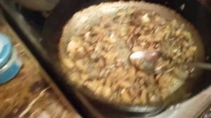 Грибной суп с вёшенками и картофелем