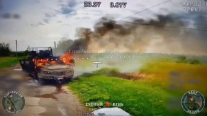 Война дронов. Уничтожение ББМ "Козак".