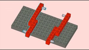 Lego Простые механизмы Маятник БЕЗ МОТОРА (инструкция)