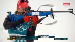 БИАТЛОН. ОИ 2018. Пхёнчхан. Женщины. Спринт 7,5 км. (Матч Ар?