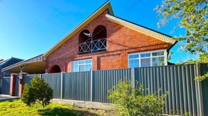Кирпичный домик с садом и гостевым домом в 100 км от Черного моря